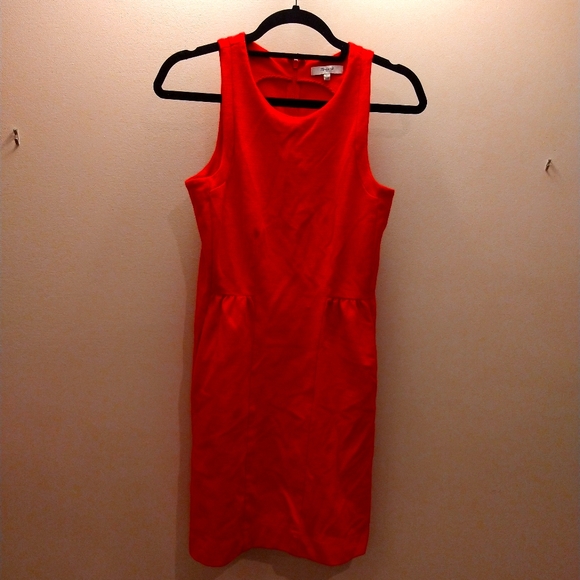 Madewell orange dress size S - Picture 1 of 6